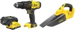 STANLEY 2-piece 18V cordless tool set SFMCK219D1