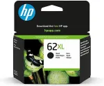 Tooner Hp 62XL High Yield Black Original Ink Cartridge