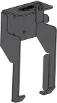 GAMBER JOHNSON KEYENCE BT-A700 NON-POWERED CRADLE