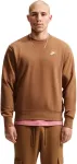 Nike Bluza męska Club FT jasny brąz FN3888 270 XL