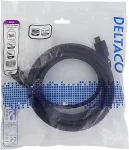 DELTACO painduv HDMI-kaabel, 4K UltraHD sagedusel 30Hz, 5m, must