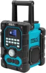 Raadio DEDRA Cordless Radio DAB+/FM Bluetooth 18V USB