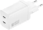 4Smarts Charger PDPlug 45W 2xUSB-C white