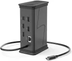 HAMA S&uuml;learvuti Dokk Connect 2 Office Black / 100W
