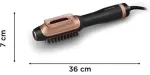 F&ouml;&ouml;n Rowenta CF9840F0 hair styling tool Hot air brush Warm Black, Copper