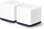 MERCUSYS | AC1900 Whole Home Mesh Wi-Fi System | Halo H50G (2-Pack) | 802.11ac | 600+1300 Mbit/s | Mesh Support Yes | MU-MiMO Yes | No mobile broadband