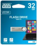 M&auml;lukaart GoodRam 32GB USB 2.0 USB flash drive USB Type-A Black,Silver