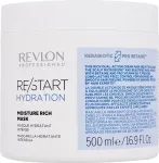Revlon Professional Re/Start Hydration Moisture Rich Mask 500ml - Hair Mask naistele