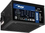 Toiteplokk AKYGA AK-C1-600 ATX 600W PRO SERIES