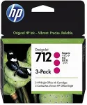 Tooner Hp 712 3x Magenta Tintenpatrone