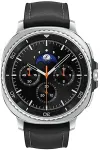 SAMSUNG Galaxy Watch 8 Classic 3.3 cm (1.3") AMOLED 46 mm Digital 438 x 438 pixels Touchscreen Silver Wi-Fi GPS (satellite)