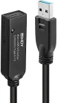 Lindy USB-kaabel USB-A - USB-A 20 m Black (43375)