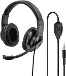 Hama HS-P350 Headset Wired Head-band Gaming Black