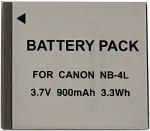 CANON , battery NB-4L