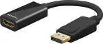 Goobay DisplayPort til HDMI adapter 4K60Hz Sort