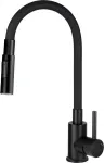 Deante Kitchen faucet with bent spout - 2 types of spray