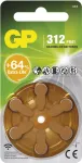 GP BATERIE GP HEARING AID BATTERY ZA312F 6BL