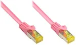GoodConnections Good Connections Patchkabel m. Cat.7 Rohk. magenta 2m