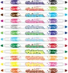 Colorino Viltpliiatsid Double 12tk, 24 v&auml;rvi