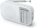Raadio Muse M-025 RW radio Portable Analog White
