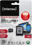 M&auml;lukaart Intenso SD MicroSD Card 16GB SD-HC UHS-I