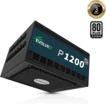 Toiteplokk EVOLVEO P1200, 1200W/ ATX 3.1/ 80+ PLATINUM/