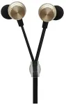 2GO In-Ear Stereo-Headset "Luxury" Zipper-Style gold