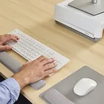 Klaviatuur Fellowes KEYBOARD ACC WRIST RESTS/GREY 100142576
