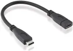 ROLINE 11.02.9015 USB cable USB 3.2 Gen 2 (3.1 Gen 2) 0.15 m USB C Black