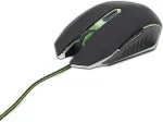 Hiir GEMBIRD MUSG-001-G mouse Gaming Ambidextrous USB Type-A 2400 DPI