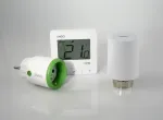 ENGO CONTROLS Nutikas k&uuml;ttes&uuml;steemi komplekt Valge (E25-BATW + ETRV-M30 + EPlug WiFi)