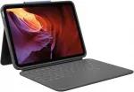 Klaviatuur Dell Logitech Rugged Folio QWERTY US International Smart Connector Graphite