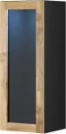 Cama MEBLE Cama cabinet VIGO "90" glass 90/35/32 must/wotan oak