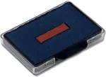 Trodat Stempel trodat Austauschkissen 2Stk blau-rot 6/4750/2/SB