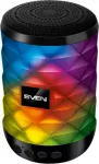 SVEN Speaker PS-55, black (5W, TWS, Bluetooth, FM, USB, microSD, 600mA*h)