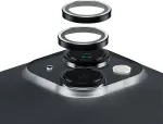 PANZERGLASS &reg; Hoops&reg; Camera Lens Protector Black iPhone 15 | 15 Plus