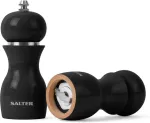 Salter 7613 GYXR Gloss Salt and Pepper Mills Grey