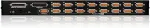 Aten CS1716A - KVM-Switch - PS/2, USB - 16 x KVM port(s) - an Rack montierbar - Gleichstrom (CS1716A-AT-G)