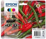 Tooner EPSON 503XL tindikassett 4 tk Originaal K&otilde;rge (XL) maht Black, Cyan, Magenta, Yellow