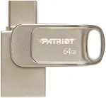 M&auml;lukaart PATRIOT MEMORY Patriot TAB T560/64GB/USB 3.2/USB-A + USB-C/Silver