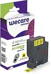 Armor WECARE tape compatible with DYMO S0720580,Black/Yellow,12mm*7m