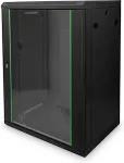 Digitus WALL MOUNTING CABINET 600X450MM 16U DYNAMIC 816X600X450MM BLACK