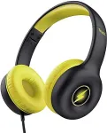 Trust Nouna Headset Wired Head-band Calls/Music Black, Yellow