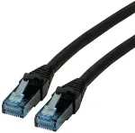 ROLINE Patchkabel Cat.6A UTP, Component Level, LSOH, schwarz, 2 m