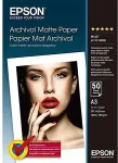 EPSON A3, Archival Matte Paper (50 sheets)
