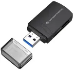 Conceptronic Kartenleser USB-A3.2->TF/Micro-SD4.0 schwarz