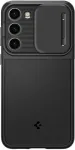 Spigen Kaitse&uuml;mbris Optik Armor, Samsung Galaxy S23, must, kaamera kattega,
