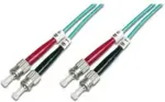 Digitus LWL Patchkabel ST -> ST 10.00m Multimode Duplex OM3