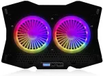 Modecom MC-CF18 RGB laptop cooling pad 45.7 cm (18") 1200 RPM Black
