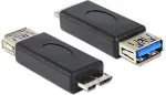 DELOCK - USB-Adapter - 9-polig USB Typ A (W) - 10-polig Micro-USB Typ B (M) (USB3.0) (65183)